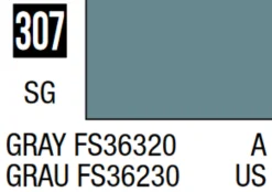 Mr Hobby Mr Colour 10ml 307 Gray FS36320 Semi Gloss Acrylic Paint