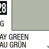 Mr Hobby Mr Colour 10ml 128 Gray Green Semi Gloss Acrylic Paint