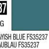 Mr Hobby Mr Colour 10ml 337 Grayish Blue FS35237 Semi Gloss Acrylic Paint