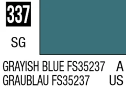 Mr Hobby Mr Colour 10ml 337 Grayish Blue FS35237 Semi Gloss Acrylic Paint