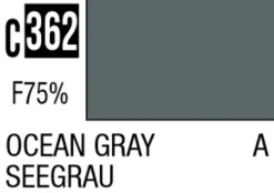 Mr Hobby Mr Colour 10ml 362 Ocean Grey BS629 Semi Gloss Acrylic Paint