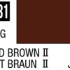 Mr Hobby Mr Colour 10ml 131 Red Brown Semi Gloss Acrylic Paint