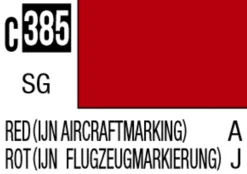 Mr Hobby Mr Colour 10ml 385 Red IJN Aircraft Marking Semi Gloss Acrylic Paint