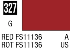 Mr Hobby Mr Colour 10ml 327 Red FS11136 Gloss Acrylic Paint