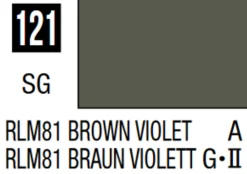 Mr Hobby Mr Colour 10ml 121 RLM81 Brown Violet Semi Gloss Acrylic Paint