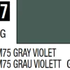 Mr Hobby Mr Colour 10ml 037 RLM75 Gray Violet Semi Gloss Acrylic Paint