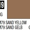 Mr Hobby Mr Colour 10ml 119 RLM76 Sand Yellow Semi Gloss Acrylic Paint