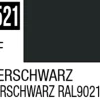 Mr Hobby Mr Colour 10ml 521 Teerschwarz Matt Acrylic Paint
