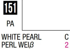 Mr Hobby Mr Colour 10ml 151 White Pearl Acrylic Paint