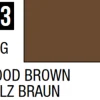 Mr Hobby Mr Colour 10ml 043 Wood Brown Semi Gloss Acrylic Paint