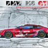NuNu 1/24 BMW M8 GTE 2020 Road Atlanta Class Winner