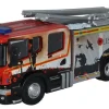 Oxford Diecast 1/76 Scania Fire Pump Ladder Humberside Fire And Rescue (Remembrance Day)