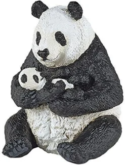 Papo Toys Sitting Panda And Baby