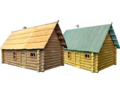 Pegasus Hobbies 1/72 Russian Single-Storey Log House Model Kit