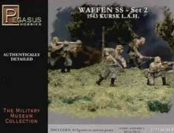 Pegasus Hobbies 1/72 WWII German Waffen SS Set 2