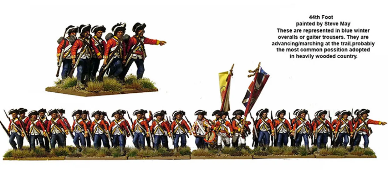 Perry Miniatures 28mm American War of Independence British Infantry 1775-1783