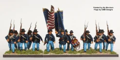Perry Miniatures 28mm American Civil War Union Infantry 1861-1865