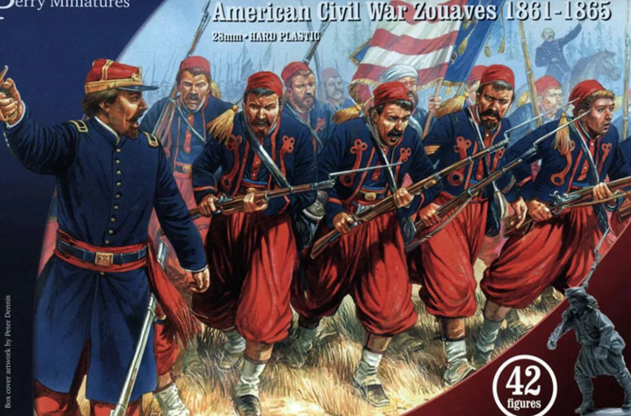 Perry Miniatures 28mm American Civil War Zouaves 1861-1865