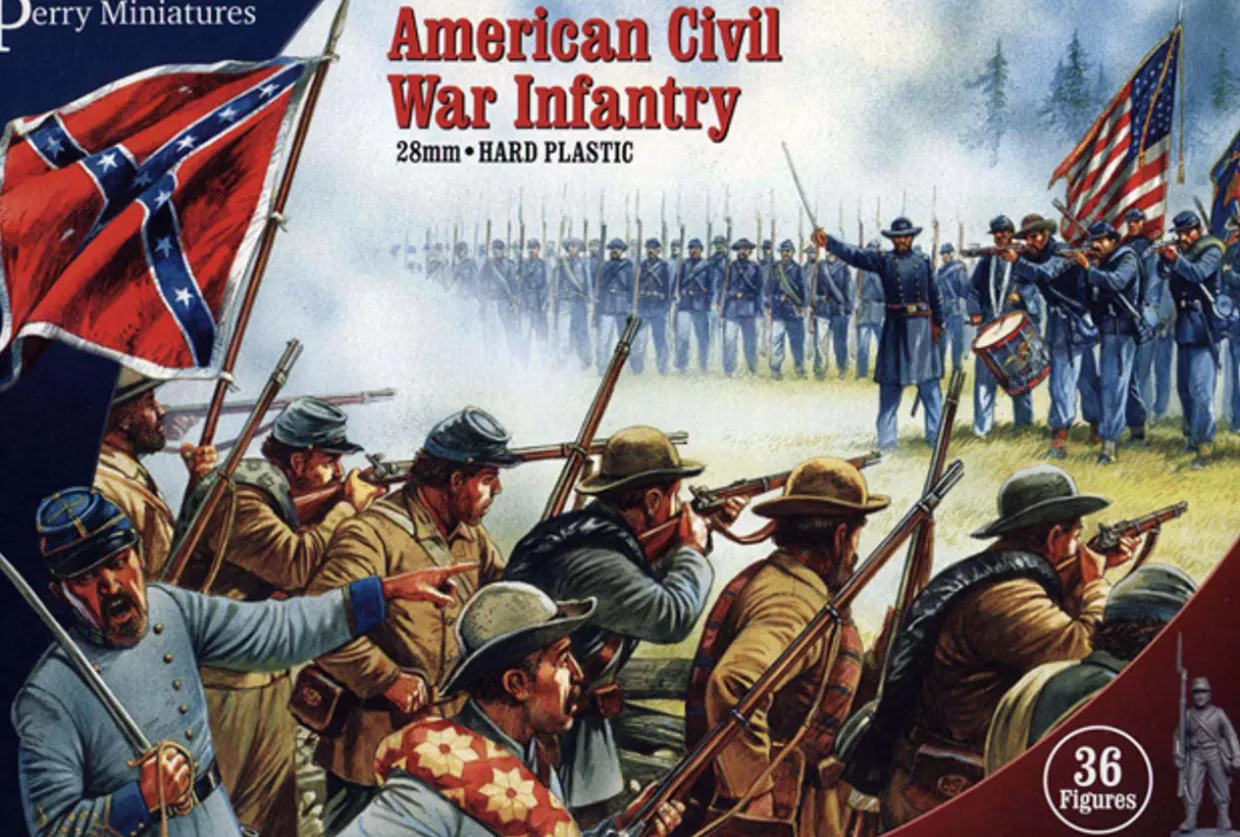 Perry Miniatures 28mm American Civil War Infantry Model Figures