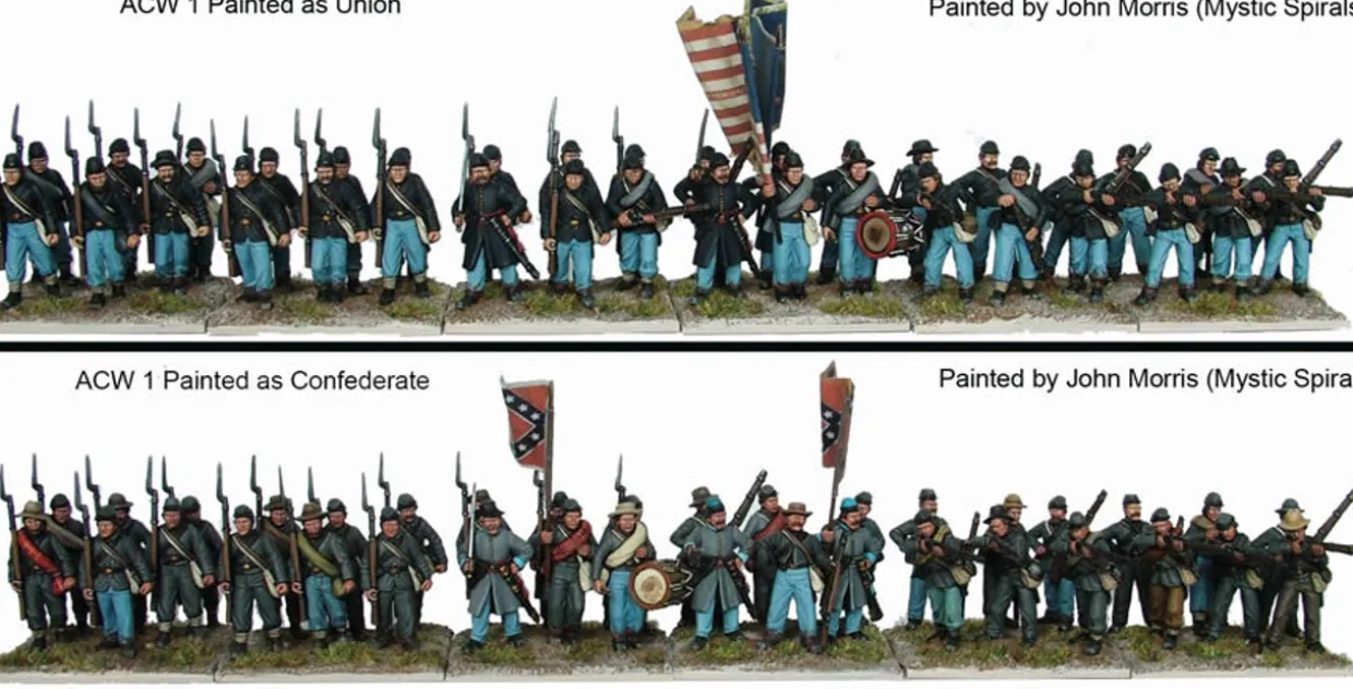Perry Miniatures 28mm American Civil War Infantry Model Figures