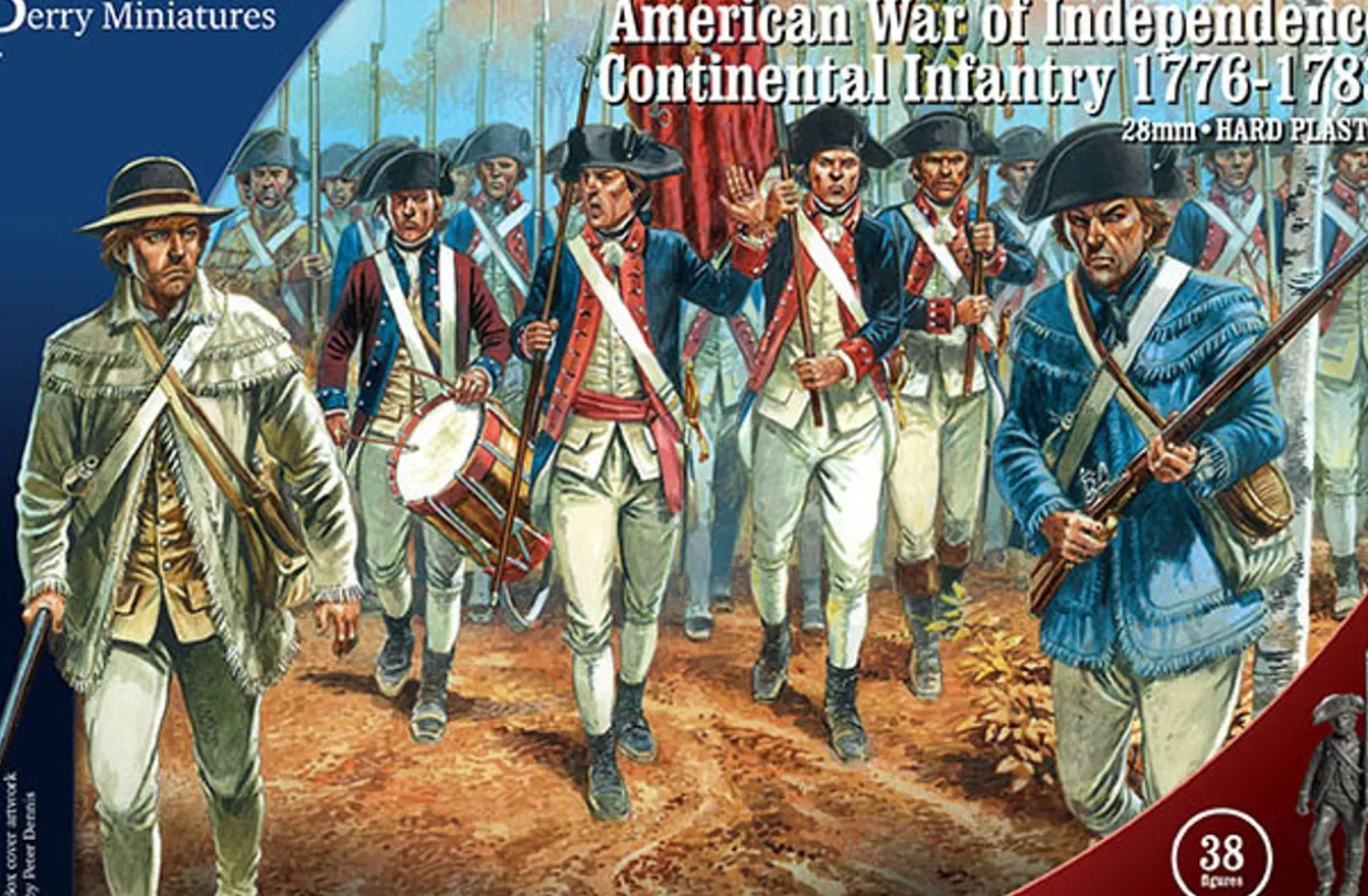 Perry Miniatures 28mm American War of Independence Continental Infantry 1776-1783