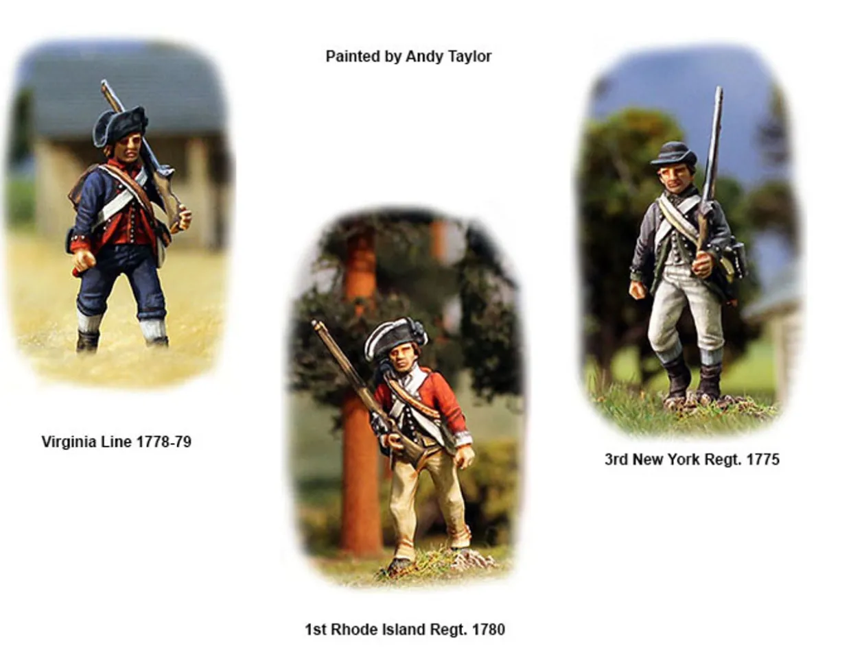 Perry Miniatures 28mm American War of Independence Continental Infantry 1776-1783