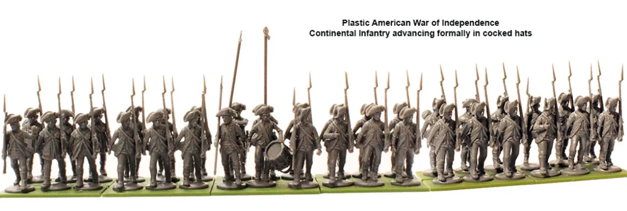 Perry Miniatures 28mm American War of Independence Continental Infantry 1776-1783