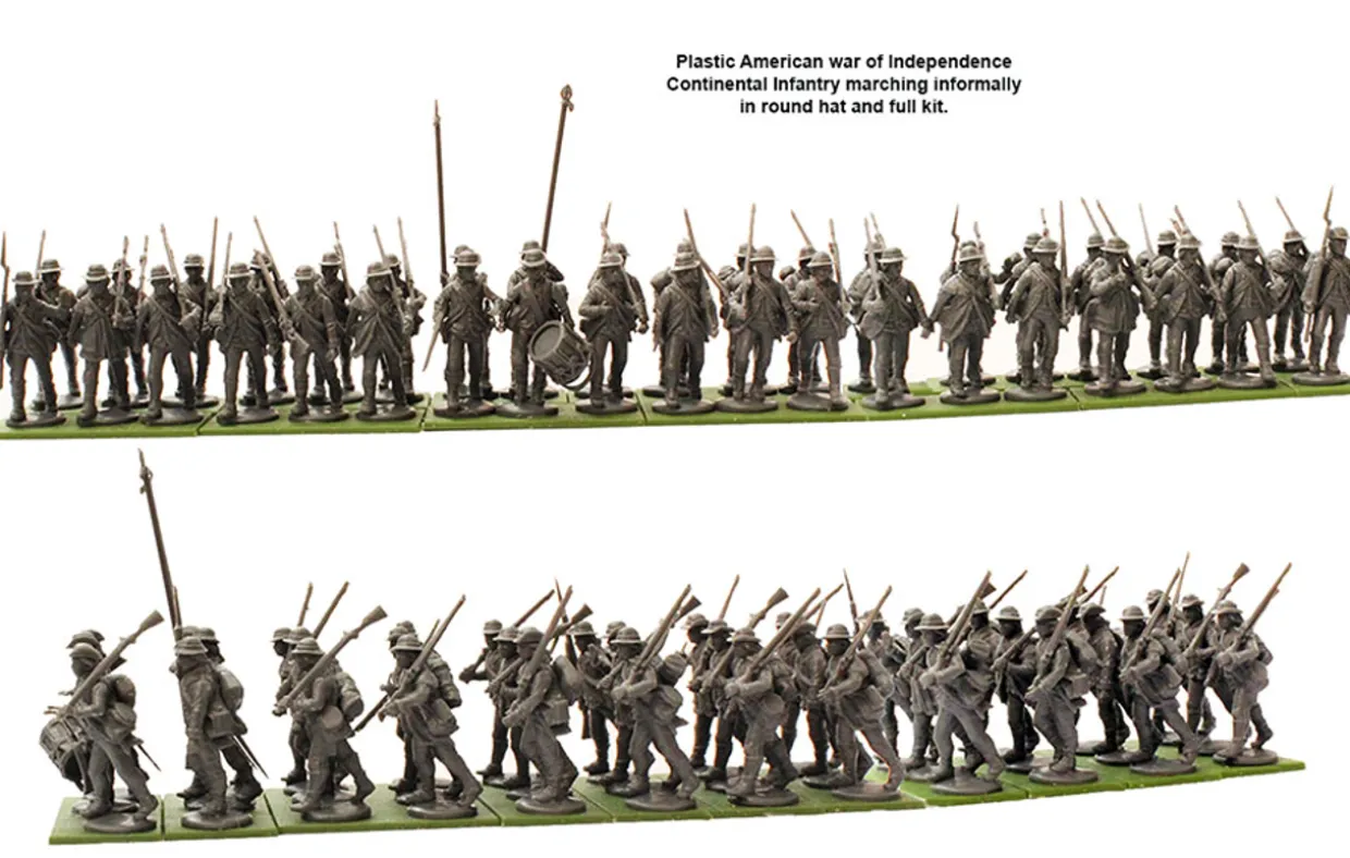 Perry Miniatures 28mm American War of Independence Continental Infantry 1776-1783
