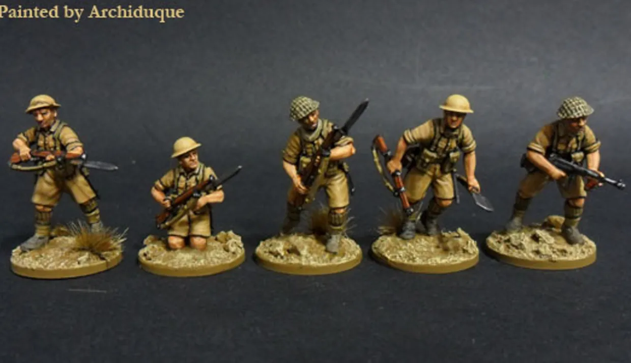 Perry Miniatures 28mm British Desert Rats 1940-1943