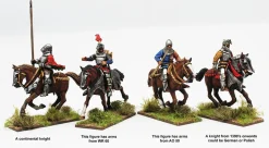 Perry Miniatures 28mm Hundred Years War Agincourt Mounted Knights 1415-1429