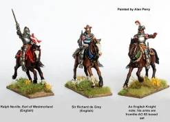 Perry Miniatures 28mm Hundred Years War Agincourt Mounted Knights 1415-1429