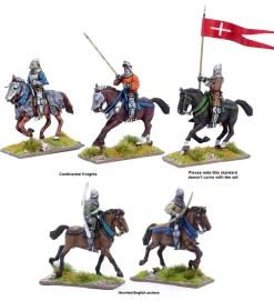 Perry Miniatures 28mm Hundred Years War Agincourt Mounted Knights 1415-1429