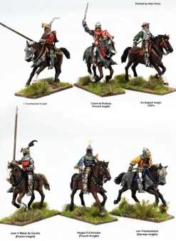 Perry Miniatures 28mm Hundred Years War Agincourt Mounted Knights 1415-1429