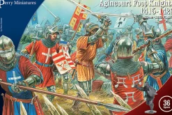 Perry Miniatures 28mm Hundred Years War Agincourt Foot Knights 1415-1429