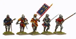 Perry Miniatures 28mm Hundred Years War Agincourt Foot Knights 1415-1429