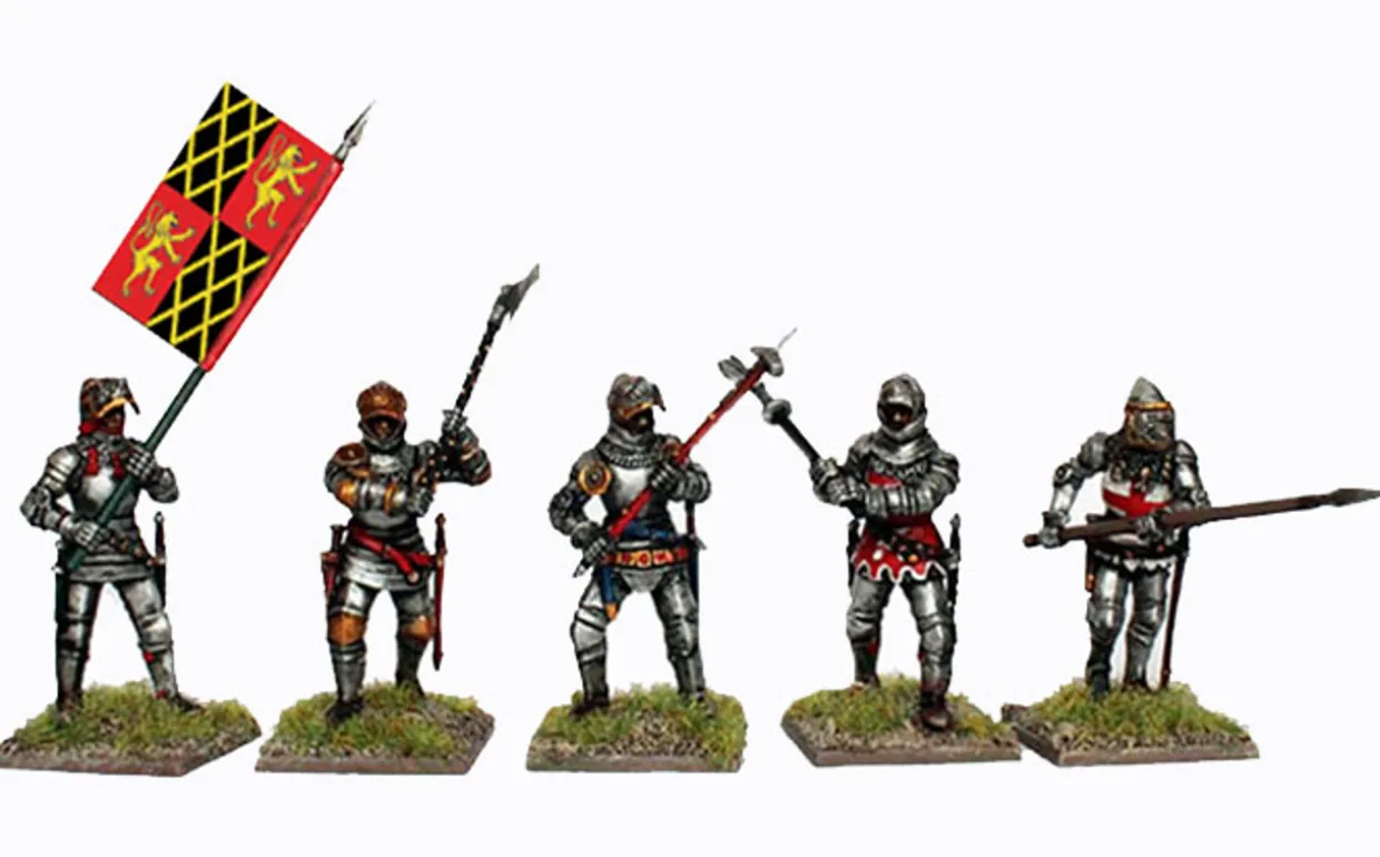 Perry Miniatures 28mm Hundred Years War Agincourt Foot Knights 1415-1429