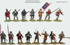 Perry Miniatures 28mm Hundred Years War French Infantry 1415-1429