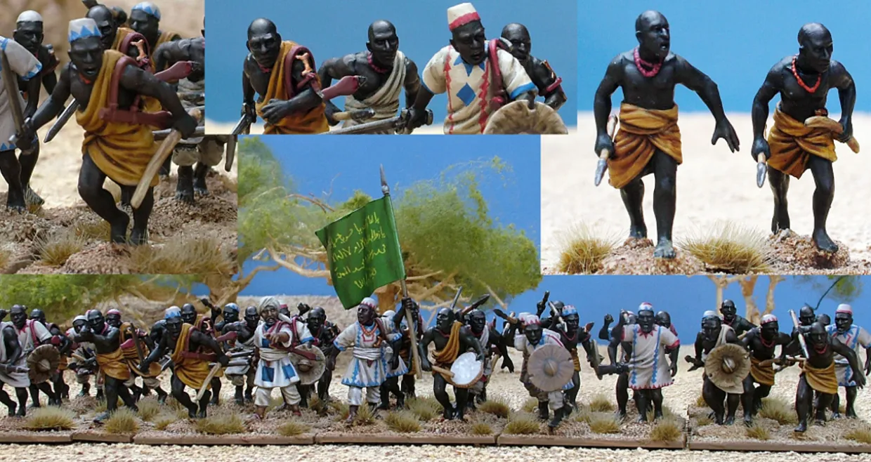 Perry Miniatures 28mm Mahdist Ansar Sudanese Tribesmen 1881-1885