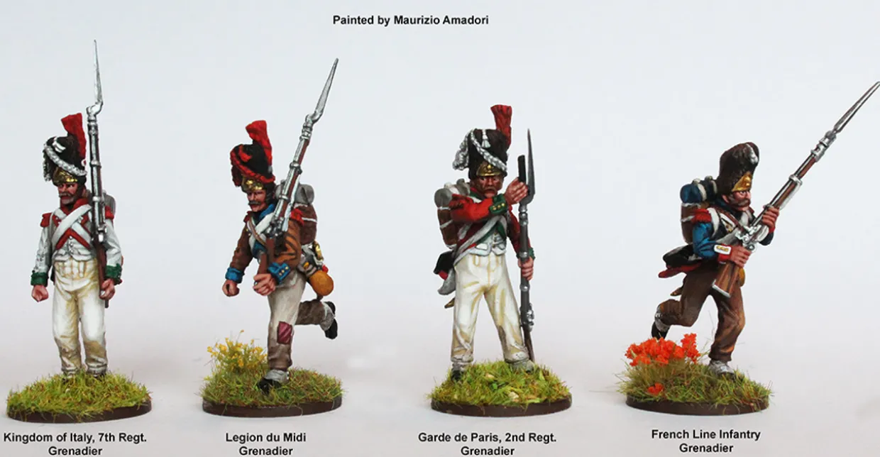 Perry Miniatures 28mm Napoleonic French Infantry Elite Companies 1807-1814