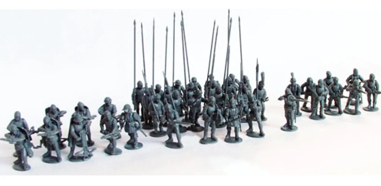 Perry Miniatures 28mm Wars of the Roses Mercenaries European Infantry 1450-1500