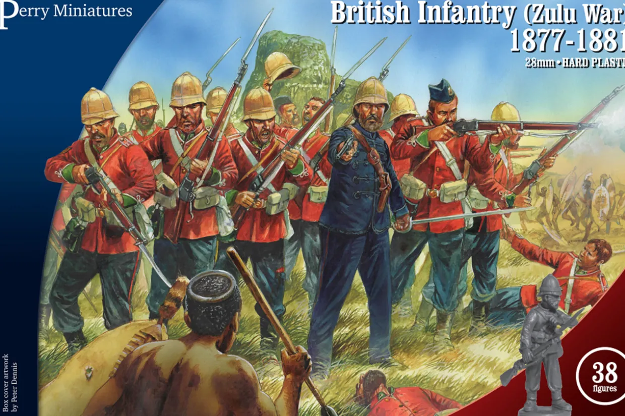 Perry Miniatures 28mm Zulu War British Infantry 1877-1881