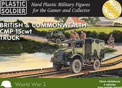 Plastic Soldier Company 1/100 British CMP 15cwt Truck