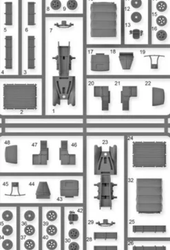 Plastic Soldier Company 1/72 German GAZ Trucks Model Kits