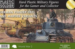 Plastic Soldier Company 15mm German Panzer 38(t) & Marder