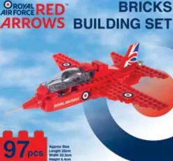 RAF Red Arrows Building Brick Set