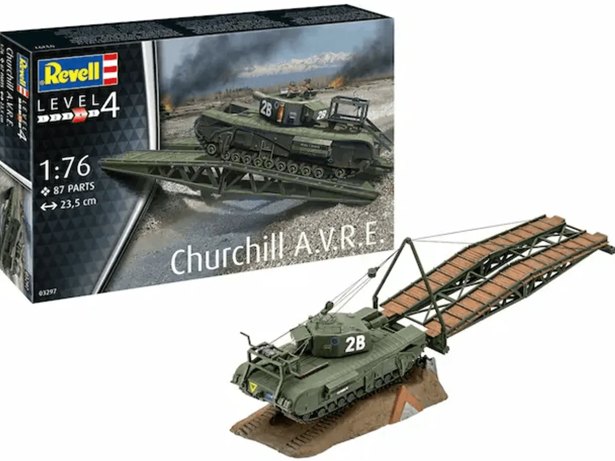 Revell 1/76 Churchill AVRE Bridgelayer