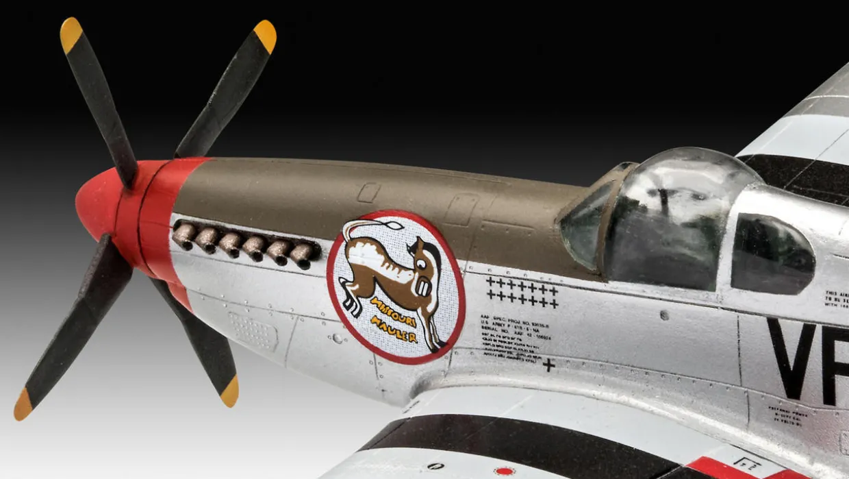 Revell 1/72 Combat Set - Messerschmitt Me 262 & North American P-51B Mustang