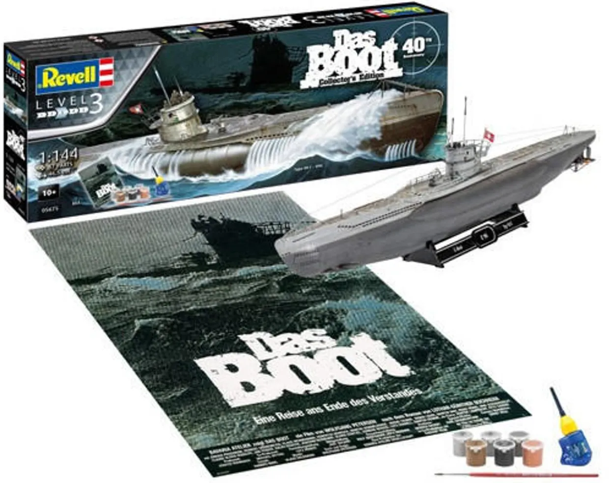Revell 1/144 Das Boot Collector's Edition Gift Set
