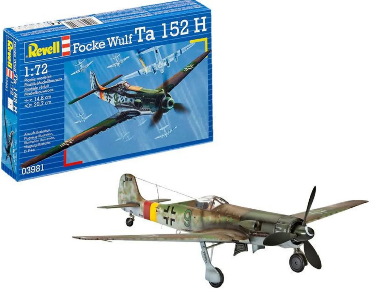 Revell 1/72 Focke-Wulf Ta 152H