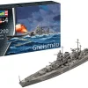 Revell 1/1200 German Battleship Gneisenau Starter Set